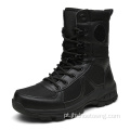 Bota militar militar masculina